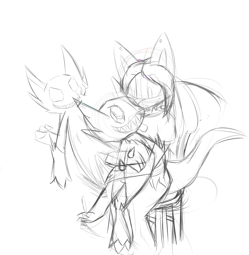 Sketch'mission: Hugs Sorta