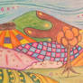 Whimsical Landscape - Colored Pencil