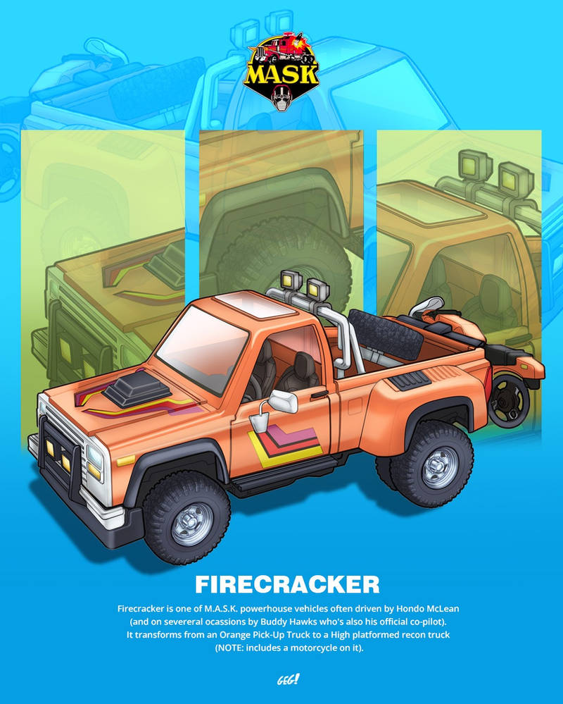 Mask Firecracker M.A.S.K - Firecracker by gegidharmika on DeviantArt