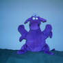 Seretide the purple toy dragon