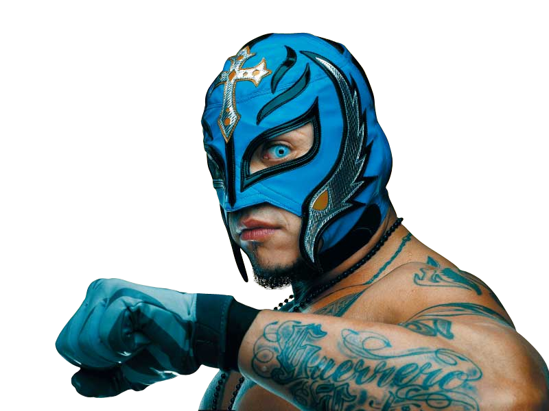 Rey Mysterio Blue Attire PNG by AmbriegnsAsylum16 on DeviantArt