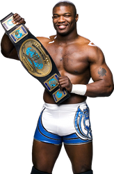 Shelton Benjamin Intercontinental Champion PNG