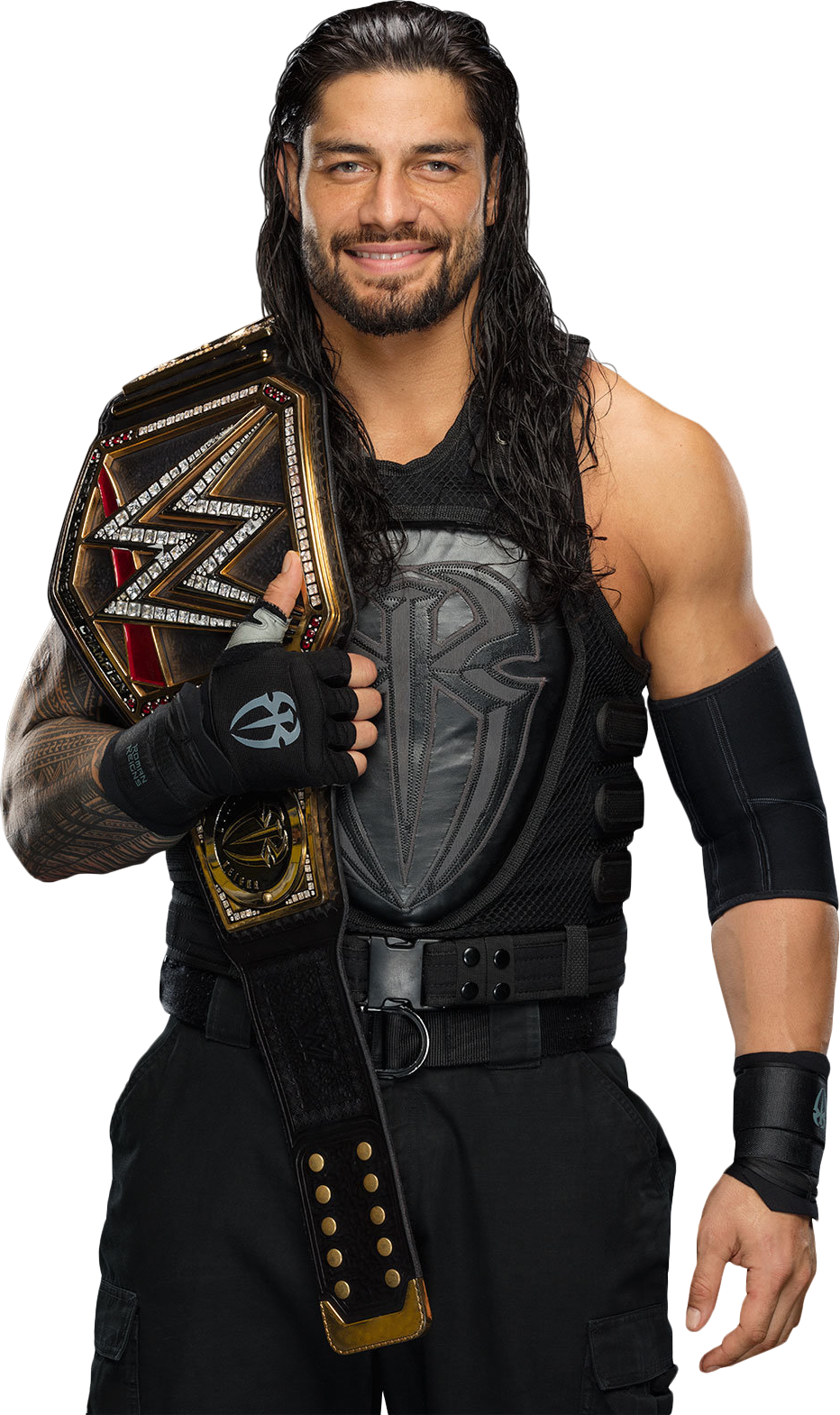 Roman Reigns WWE Champion 2015 PNG by AmbriegnsAsylum16 on DeviantArt