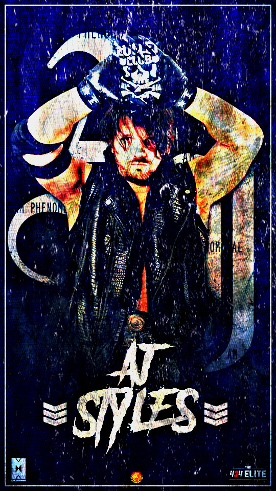 AJ Styles (Bullet Club) Custom Mobile Wallpaper by AmbriegnsAsylum16 on DeviantArt AJ Styles (Bullet Club) Custom Mobile Wallpaper by AmbriegnsAsylum16 on DeviantArt