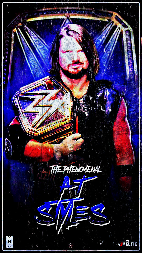 AJ Styles WWE Champion Custom Mobile Wallpaper by AmbriegnsAsylum16 on DeviantArt AJ Styles WWE Champion Custom Mobile Wallpaper by AmbriegnsAsylum16 on DeviantArt