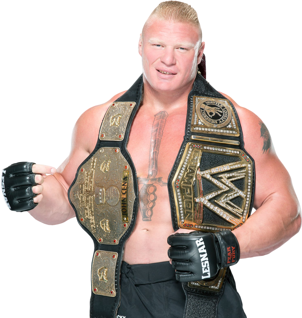 Brock Lesnar Wwe World Heavyweight Champion Render By Ambriegnsasylum16 On Deviantart