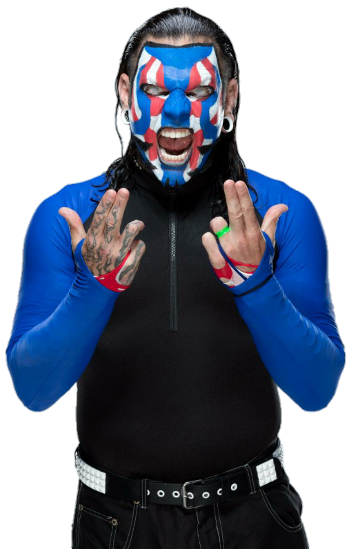 Jeff Hardy WWE 2018 fACEPAINT PNG 4