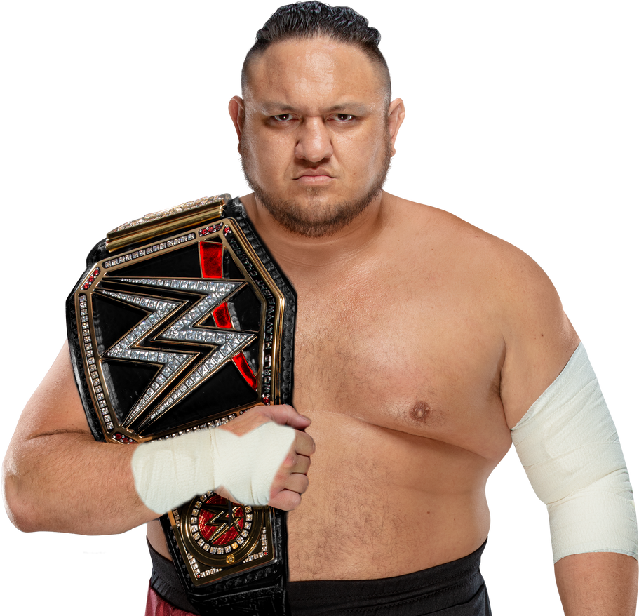 Samoa Joe Wwe Champion 19 Custom Png By Ambriegnsasylum16 On Deviantart