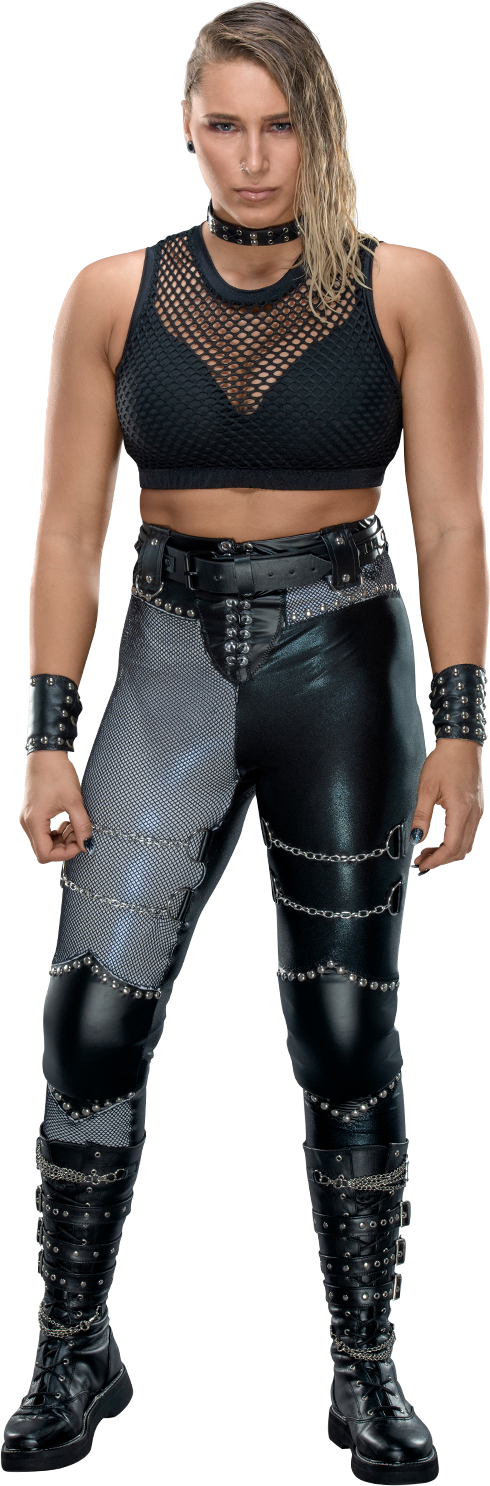 Rhea Ripley NXT UK Women's Champion 2018 PNG by AmbriegnsAsylum16