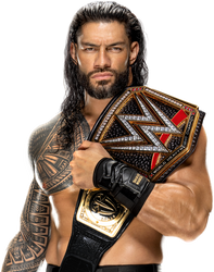 Roman Reigns (Custom) WWE Champion PNG