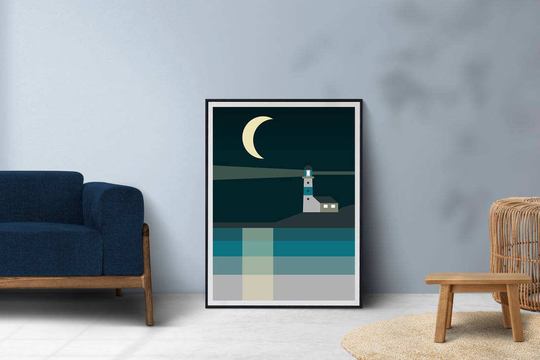 Art illustrations of a lighthouse by ArtDigitalShop on DeviantArt