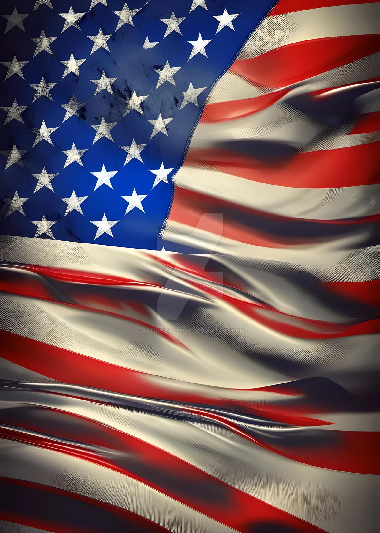 Us Flag Illustration By Artdigitalshop On Deviantart Us Flag Illustration By Artdigitalshop On Deviantart