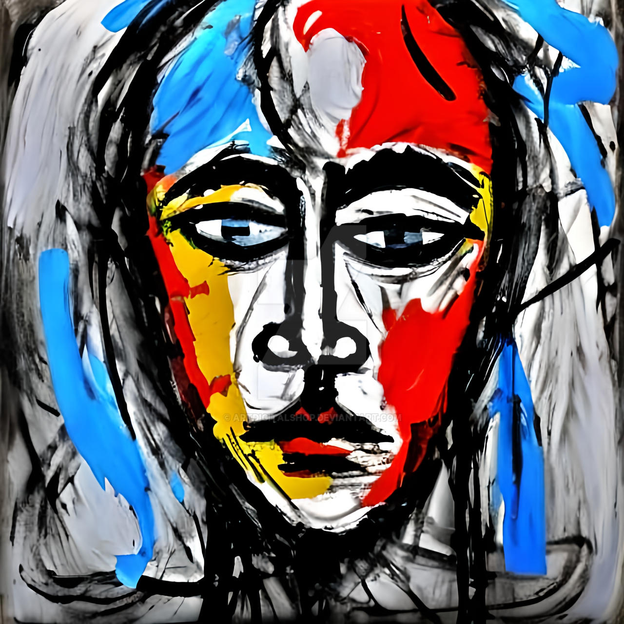 Faces-expressionism-art-NFT2 by ArtDigitalShop on DeviantArt