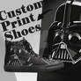 Unique Darth Vader Shoe Sublimation Collage