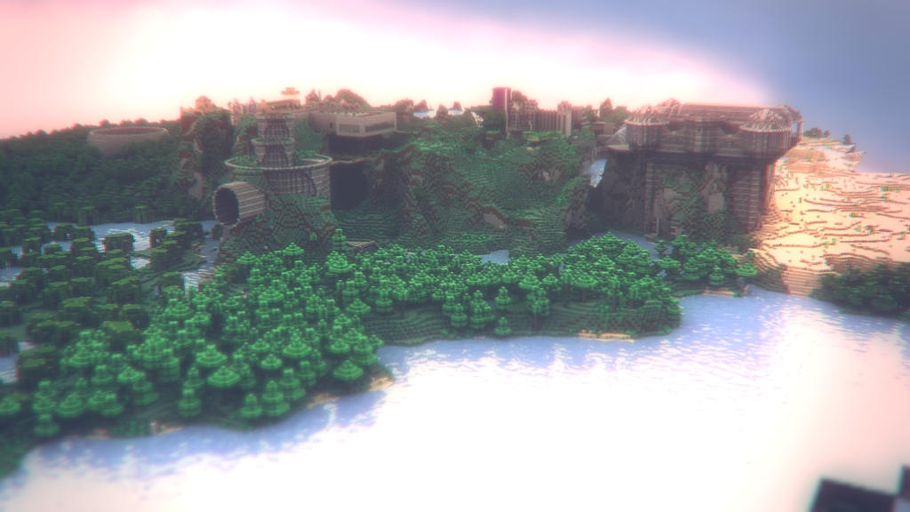 Minecraft Landscape - I by MuuseDesign on DeviantArt