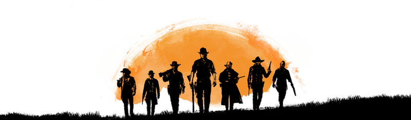 Red Dead Redemption 2 - Cleaned Transparent Gang