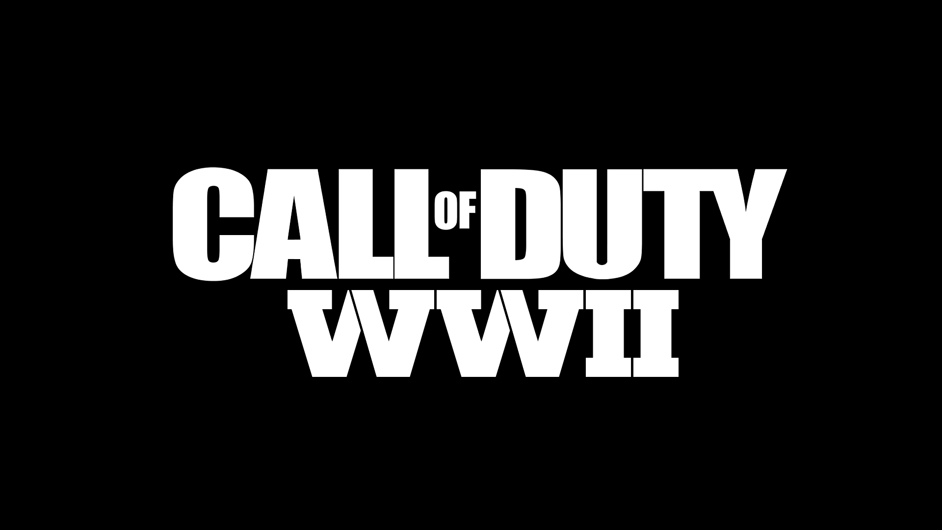 Call of Duty : WWII Leaked Cleaned Logo HD