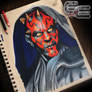 Darth maul drawing