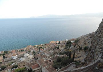 Peloponnesos_ Lower city of Monemvasia