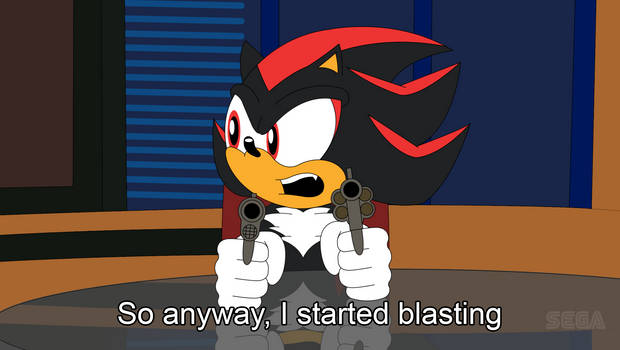 Shadow when Sonic exists
