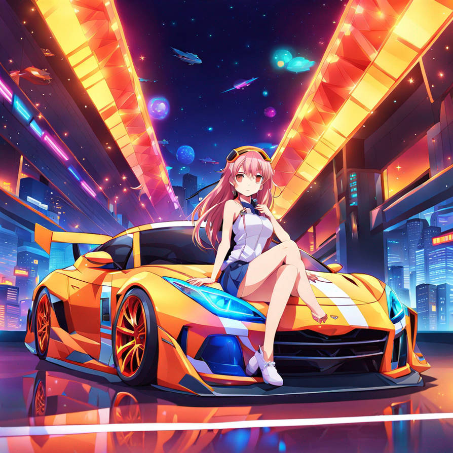 Deviantart Woman Car Girl and super car by tiotork on DeviantArt