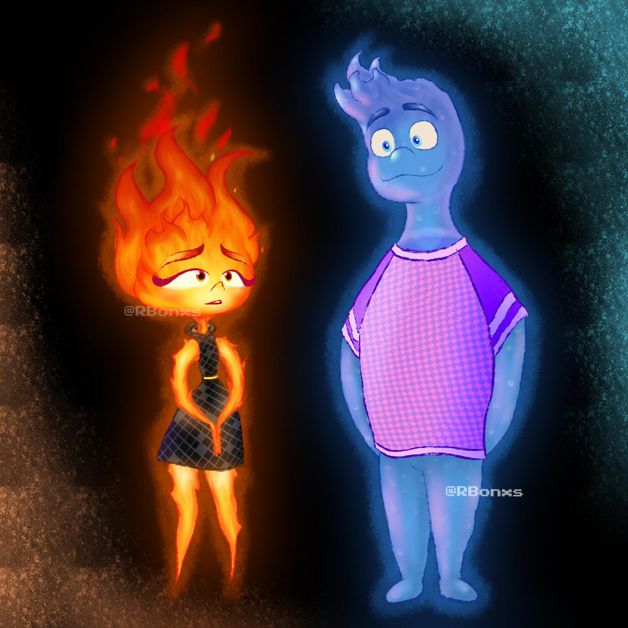 FireBoy And Watergirl by Mishaxstar609 on DeviantArt
