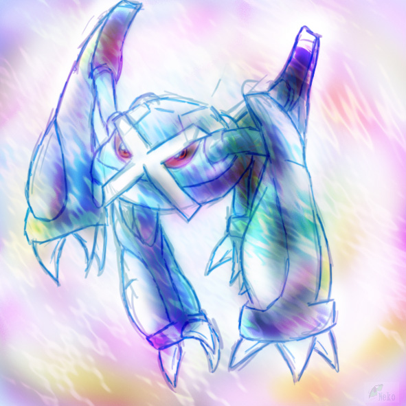 Metagross giving away a show