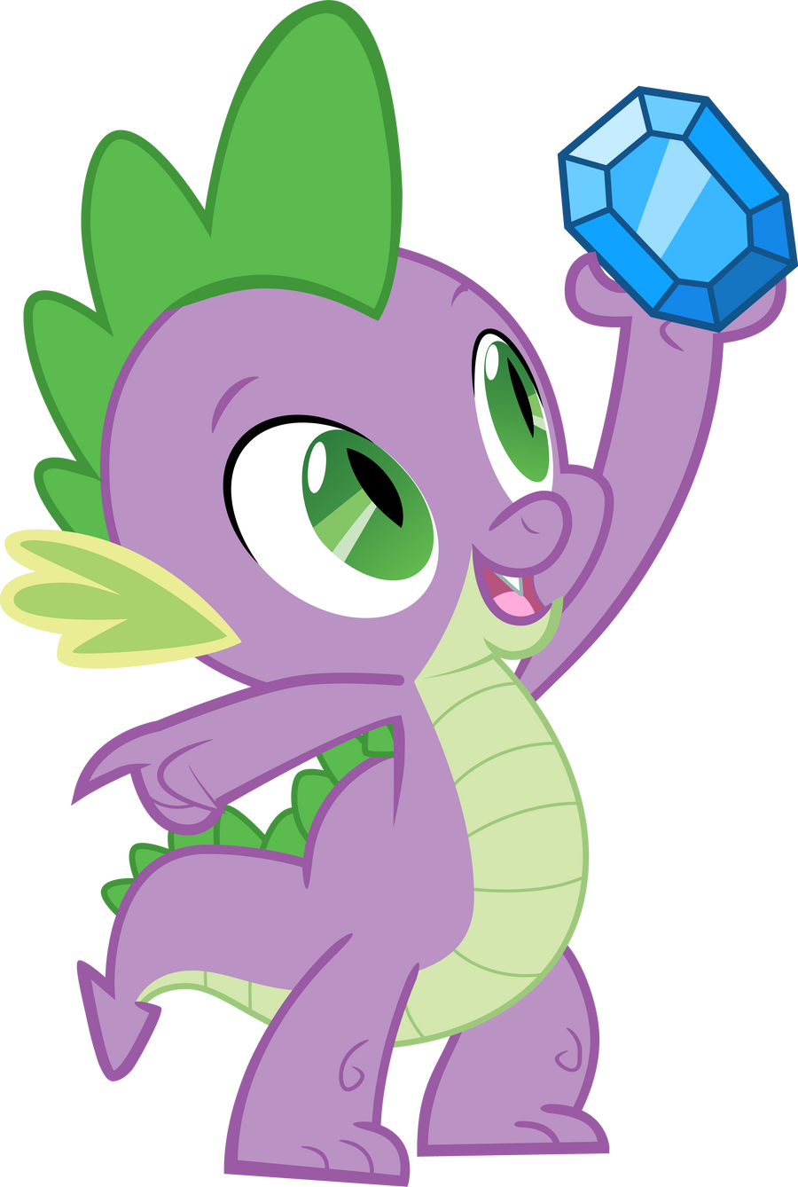 Spike and diamond