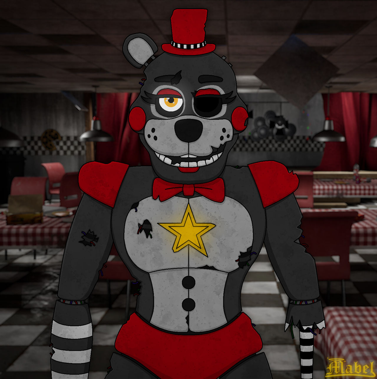 Withered Female Lefty By MabelTheGoddess On DeviantArt withered-female-lefty-by-mabelthegoddess-on-deviantart