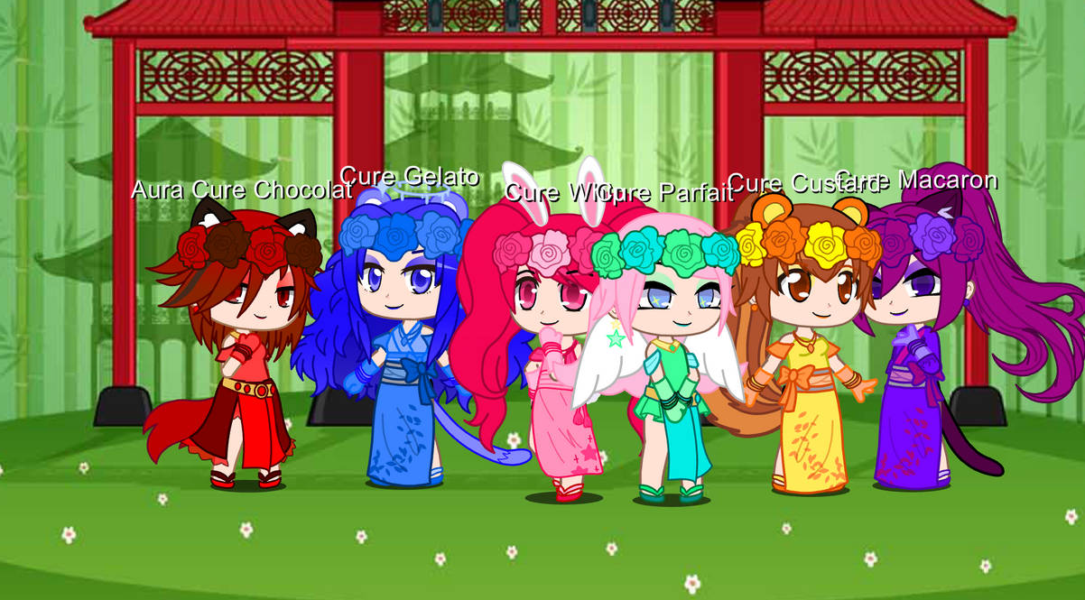 Kirakira Precure A La Mode, Sweet Goddesses by MahouKitty6845 on DeviantArt