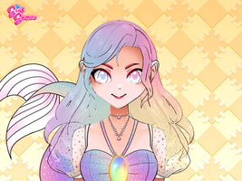 Aurora the Rainbow mermaid