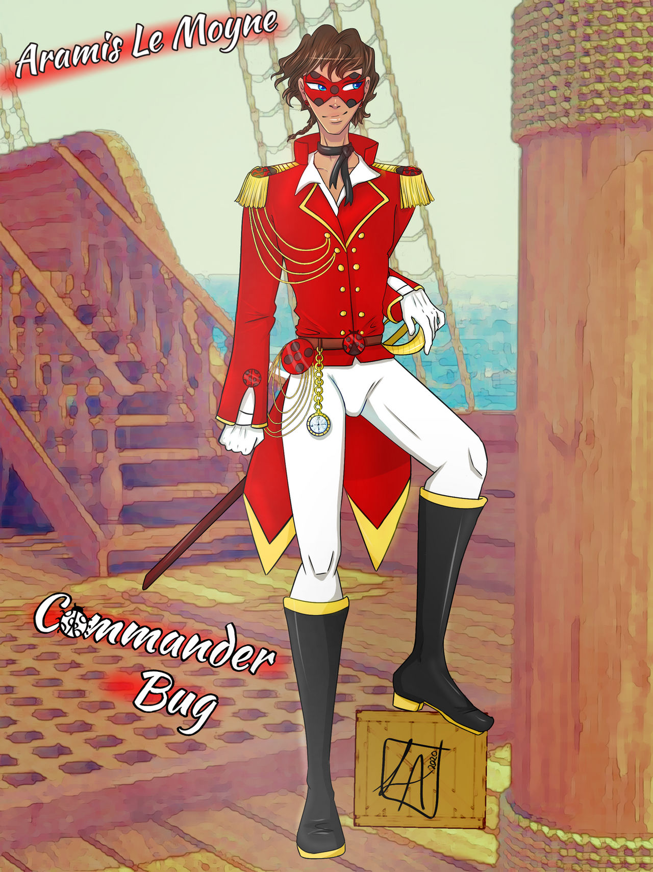 Commando Bug Commander Bug! by LadyAdalicia on DeviantArt