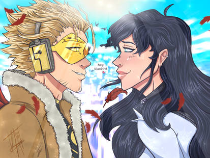 Kagome and Keigo - Hawks and Frost Fire IIYV by LadyAdalicia on
