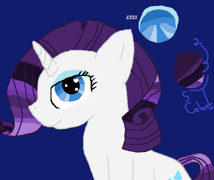 MLP Pic: Rarity by CrystalPastelKitty on DeviantArt
