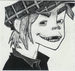 Gorillaz Scratch Art - Old Works