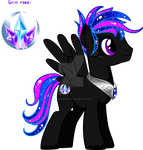 Crystal Moon Custom Pony by KingPhantasya