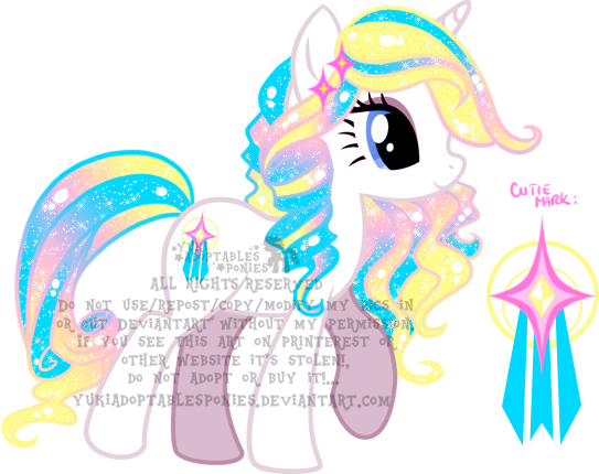 Bright Star Pony Adoptable (CLOSED)