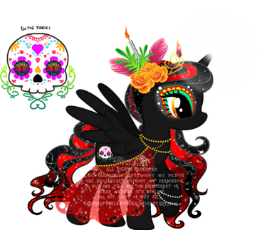 Sugar Skull Custom Alicorn