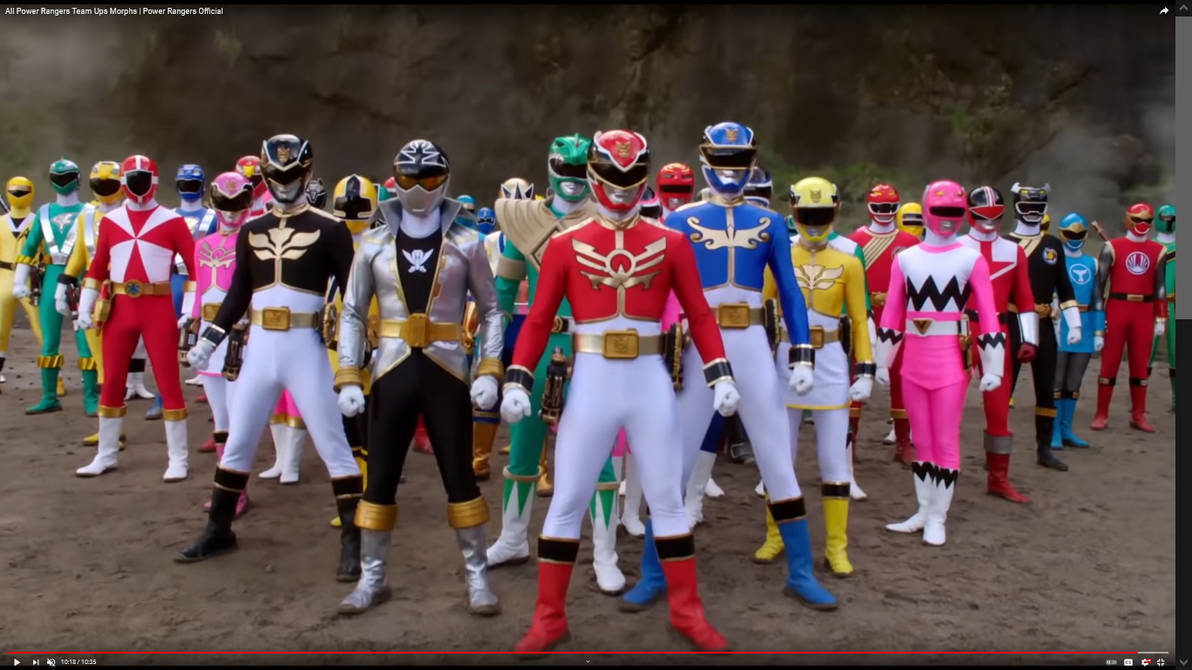 All Morphs All Power Rangers Team Ups Morphs Power Rangers by Mal1262 on DeviantArt