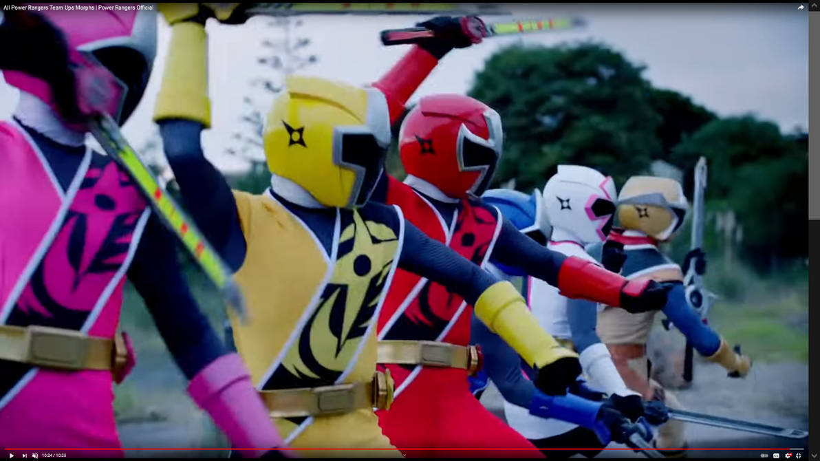 All Power Rangers Team Ups Morphs Power Rangers by Mal1262 on DeviantArt
