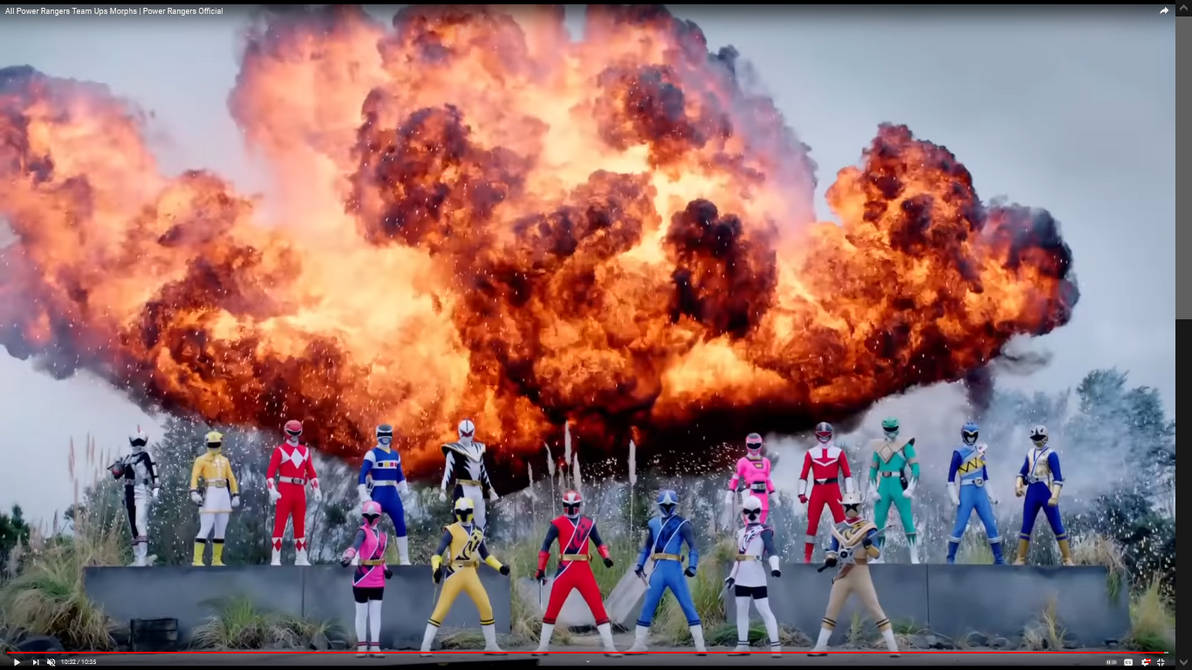 All Power Rangers Team Ups Morphs Power Rangers by Mal1262 on DeviantArt