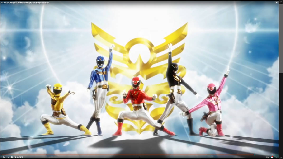 All Power Rangers Team Morphs Power Rangers Offi by Mal1262 on DeviantArt