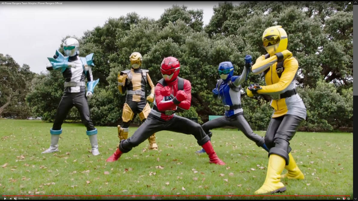 All Power Rangers Team Morphs Power Rangers Offi by Mal1262 on DeviantArt