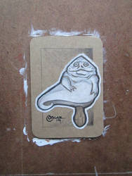 ACEO Jabba the hutt