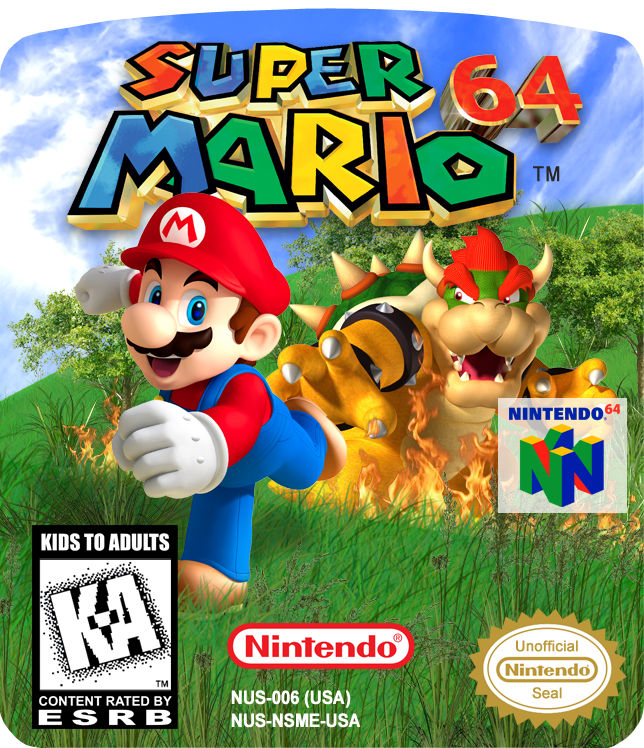 Label Super Mario 64 Custom by MarioFanBrazil on DeviantArt