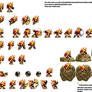 Enerjak sprite sheet