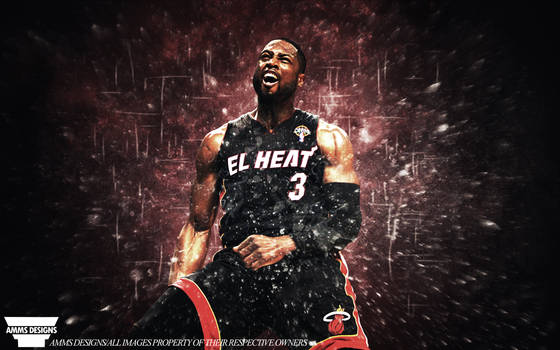 Dwyane Wade Explosion Poster