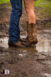 Boots in the mud