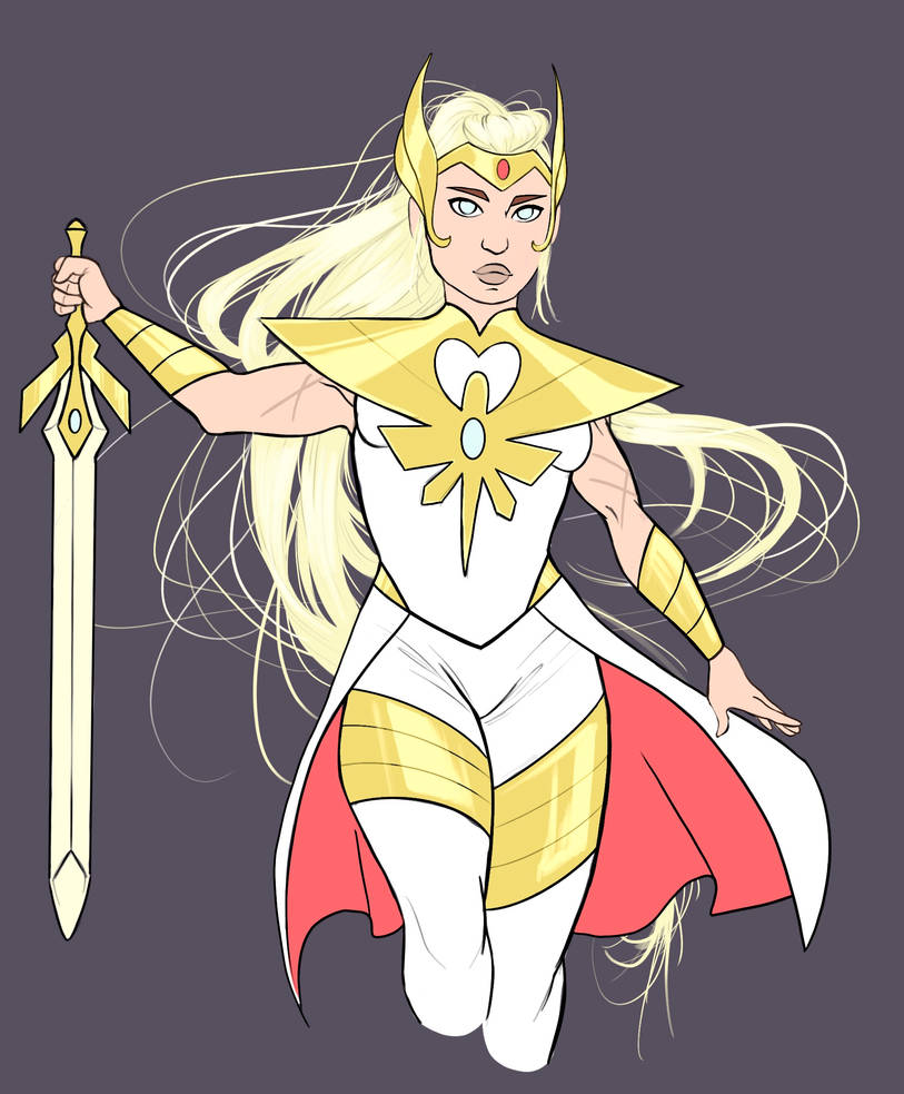 She Ra Human She-Ra by Messenger-Of-Heaven on DeviantArt