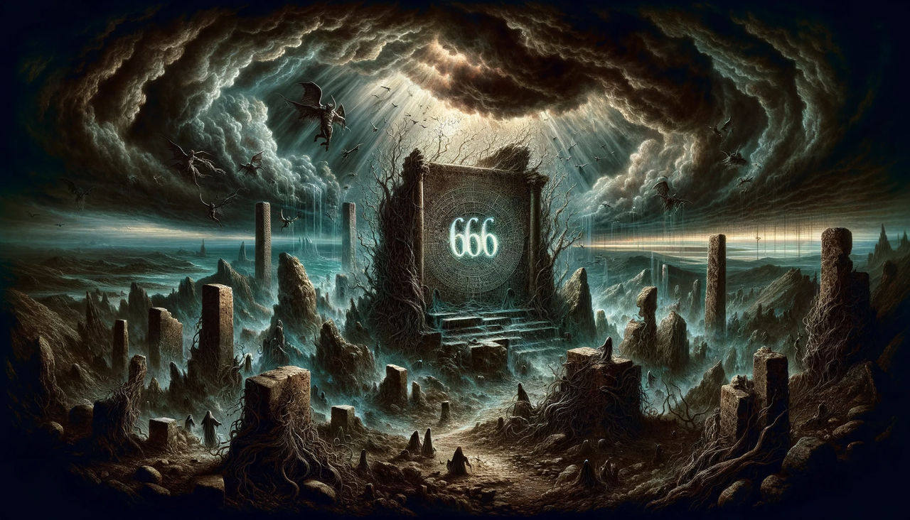Beast Number 666: The Number of the Beast by karmichorror on DeviantArt